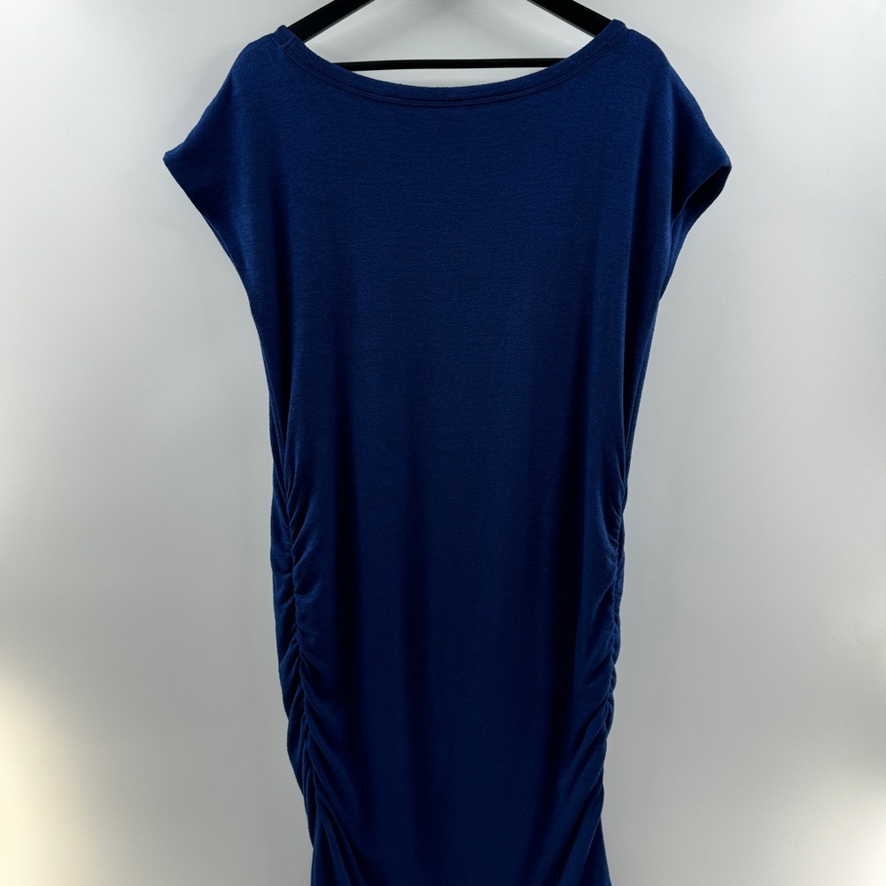 Gap Maternity Maxi Dress Cobalt Blue Size Large - Picture 5 of 6